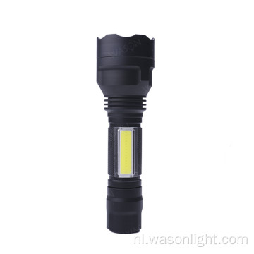 Draagbare buitenverlichting Gear Tactical Handheld High Power Focus LED Oplaadbare lichtprijskit Torch